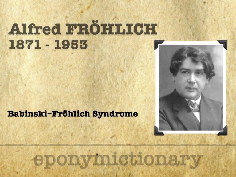 Alfred Fröhlich (1871-1953) 680