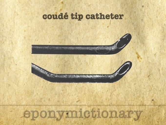 coudé catheter 340