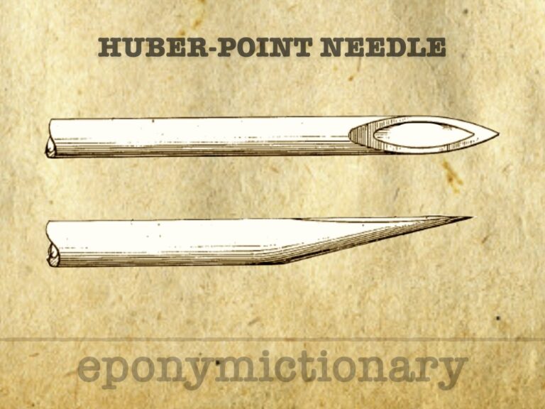 Huber-point needle 680