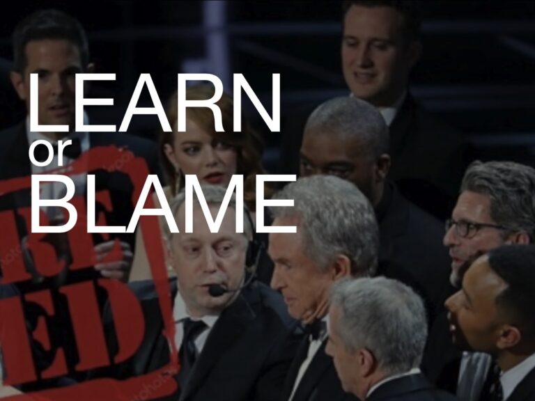 Learn or Blame 680