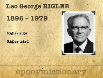 Leo George Rigler (1896 - 1979) 340