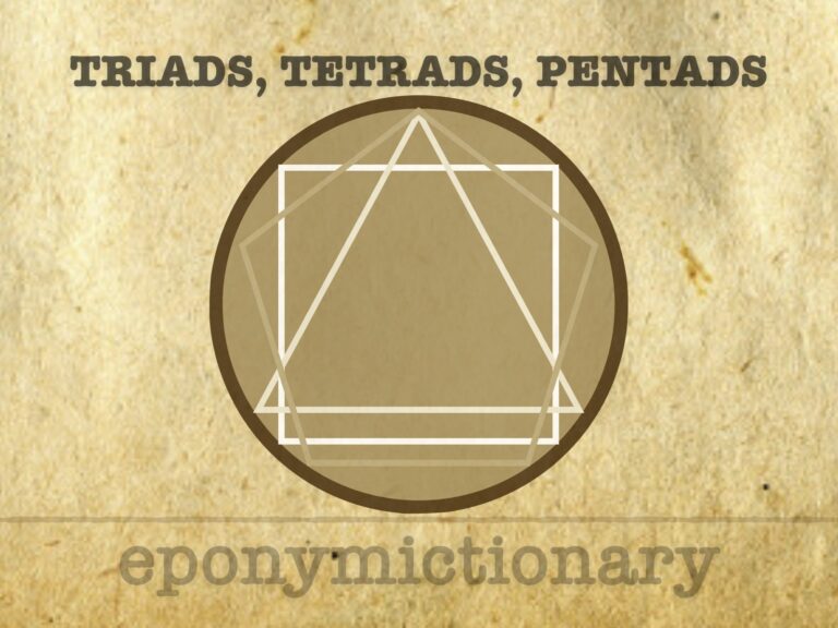 Medical diagnostic triads, tetrads and pentads 680