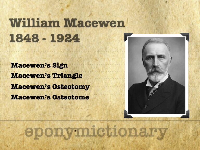 Sir William Macewen (1848–1924) 680