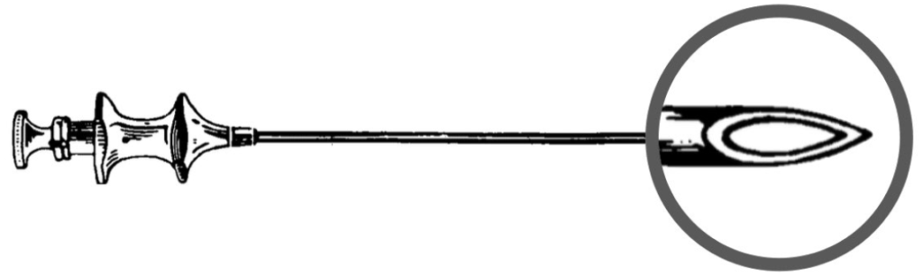 Barker spinal needle 2