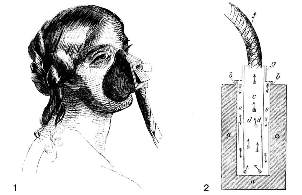 John Snow anaesthesia inhalation device