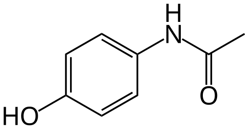 Paracetamol-skeletal.svg